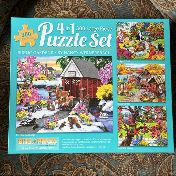 Two Bits and Pieces 4-in-1 Large Piece Puzzle Sets - Picture 2 of 5